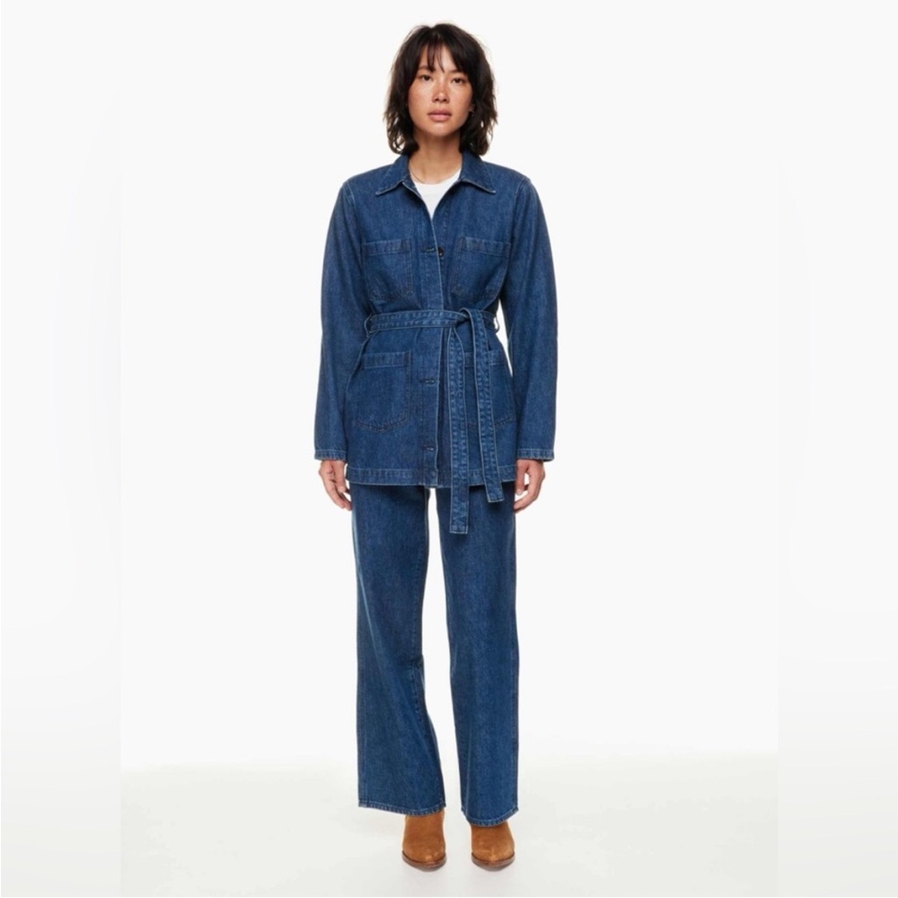 Aritzia Wilfred Free Port Cotton Belted Jacket - Picture 7 of 8